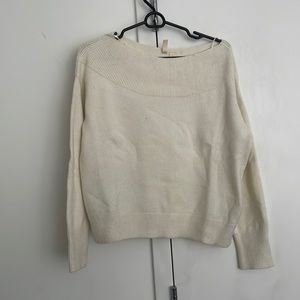Anthropologie boat neck sweater